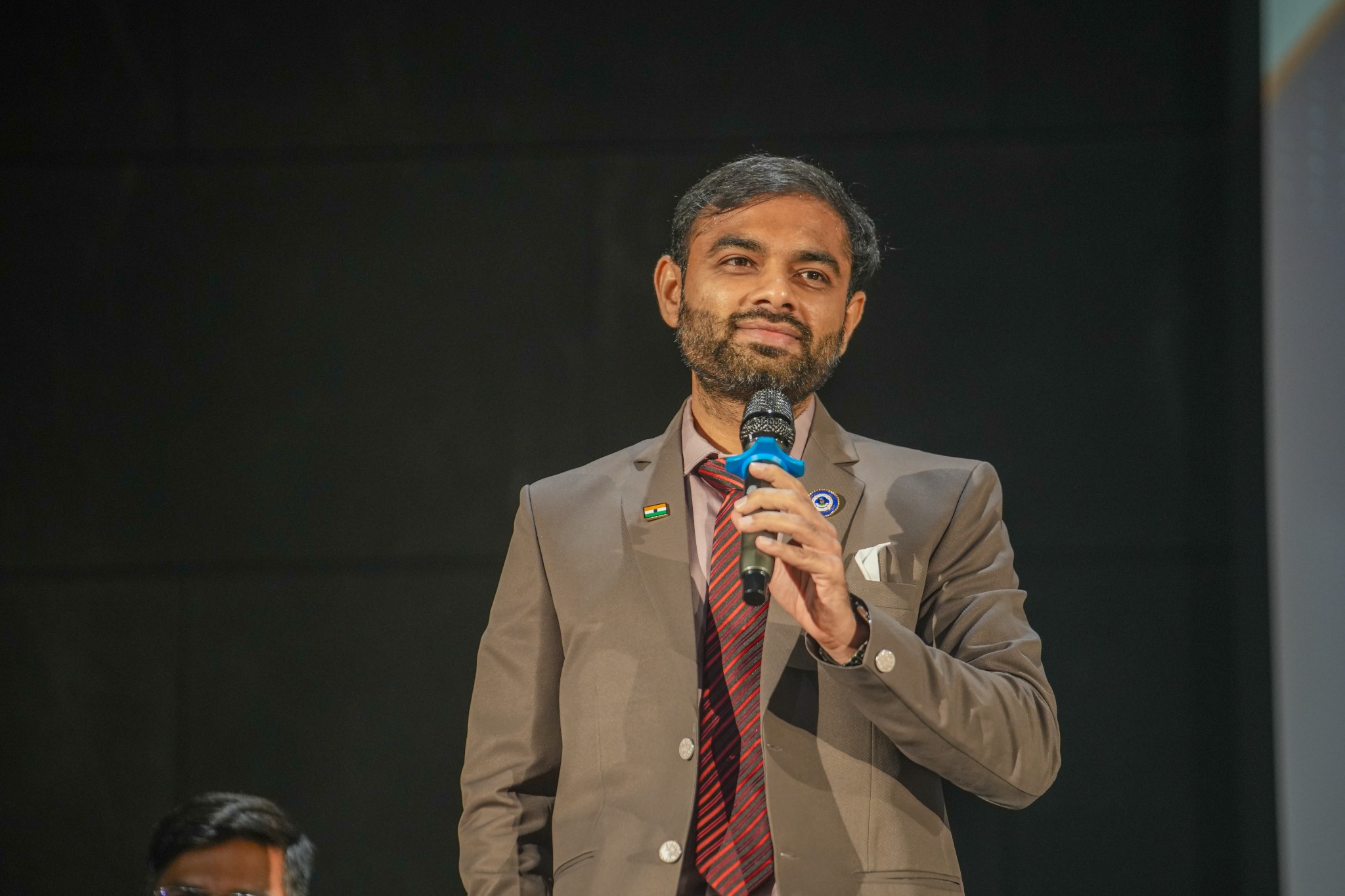 CA. Jigar Shah speaking as a GST panelist at Parul University