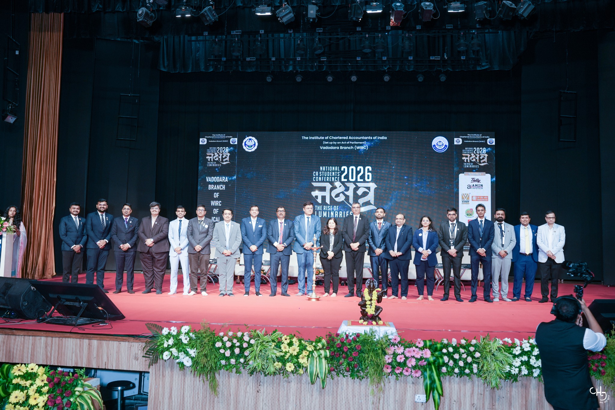 Inauguration of Nakshatra 2026 National Conference of CA Students in Vadodara
